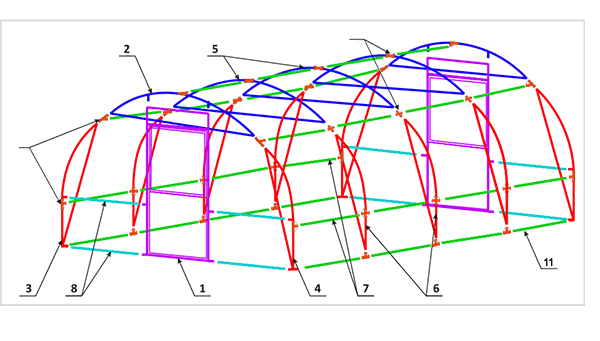 Рис. 2 - Каркас Рис. 2 - Каркас